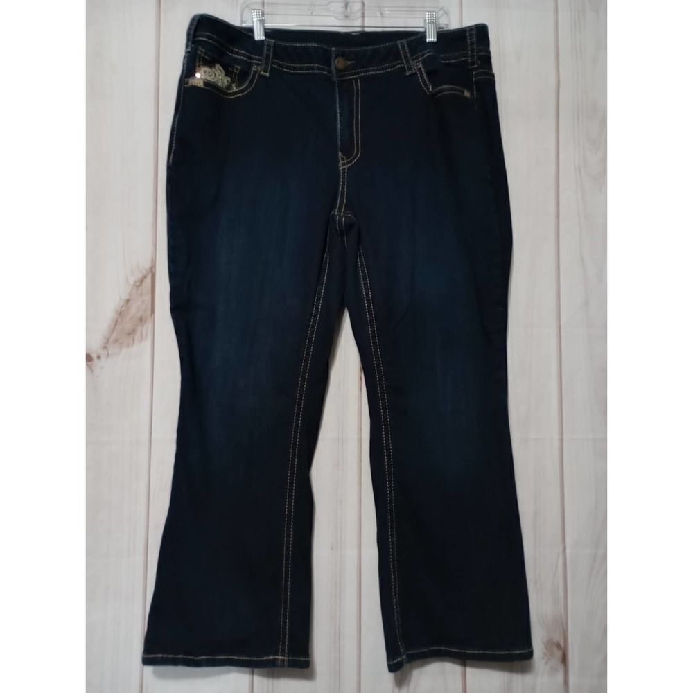 Lane Bryant Jeans Ladies‎ 22 Sequin pockets